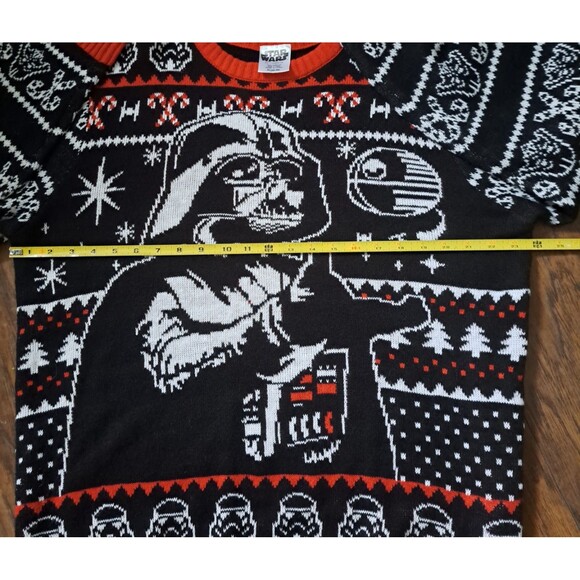 Star Wars Darth Vader Novelty Ugly Christmas Sweater Men's Size XL Party Holiday - Picture 7 of 10
